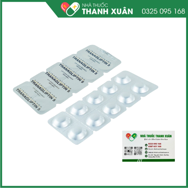 Tranagliptin 5 trị đái tháo đường tuýp 2